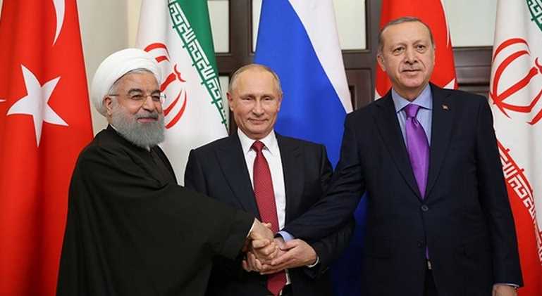 Состоялась встреча лидеров России, Ирана и Турции