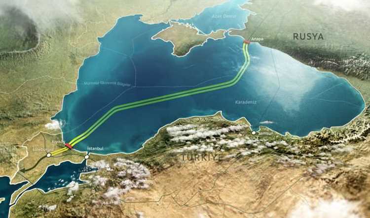 «Турецкий поток» добрался до границы Турции