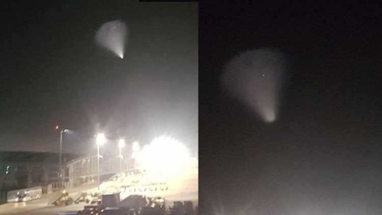 Специалисты объяснили необычное свечение в небе Турции