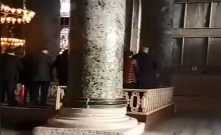 Националисты провели молитву в Айя-Софии