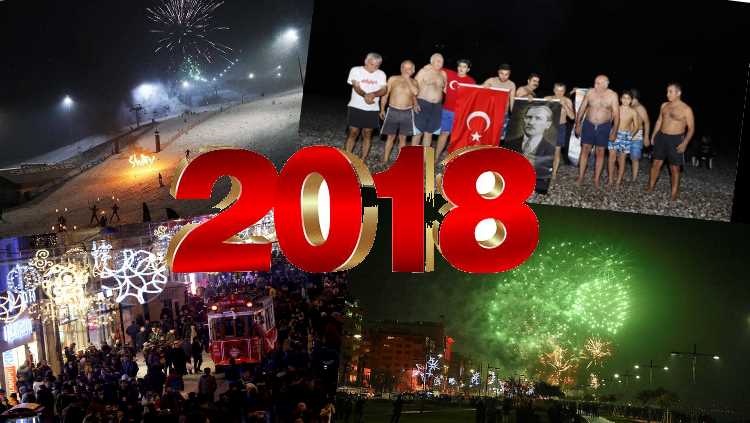 Турция встретила Новый 2018 Год