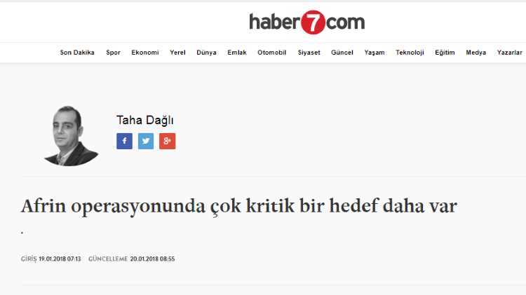 У операции в Африне есть еще одна критически важная цель