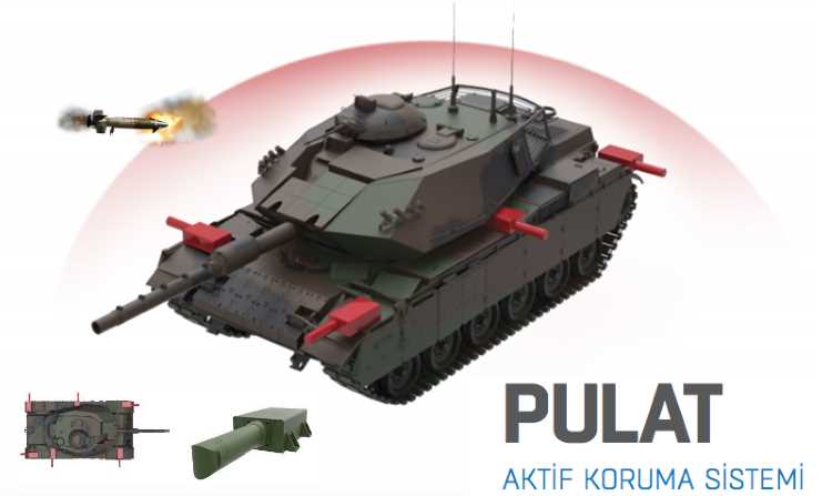 Турецкие танки защитят системой PULAT