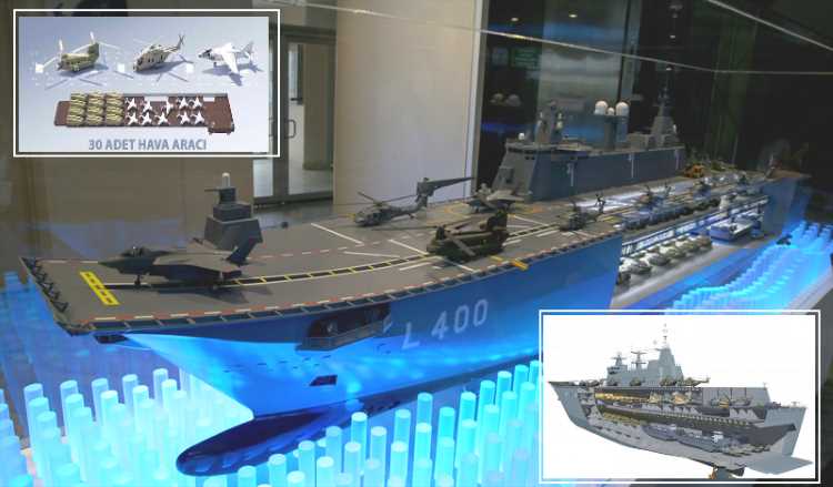 Первый турецкий авианосец стоимостью более €1 млрд