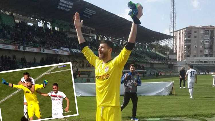 Вратарь «Манисаспора» сравнял счет на последней минуте