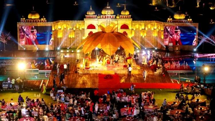 Индийская свадьба стоимостью 15 млн лир прошла в Белеке