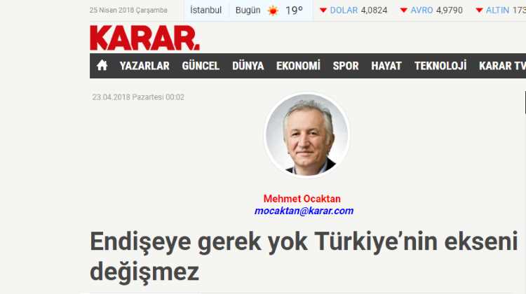 Не беспокойтесь, курс Турции не изменится