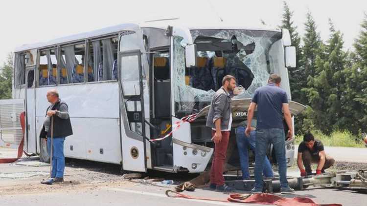 15 туристов из России и Украины пострадали в ДТП