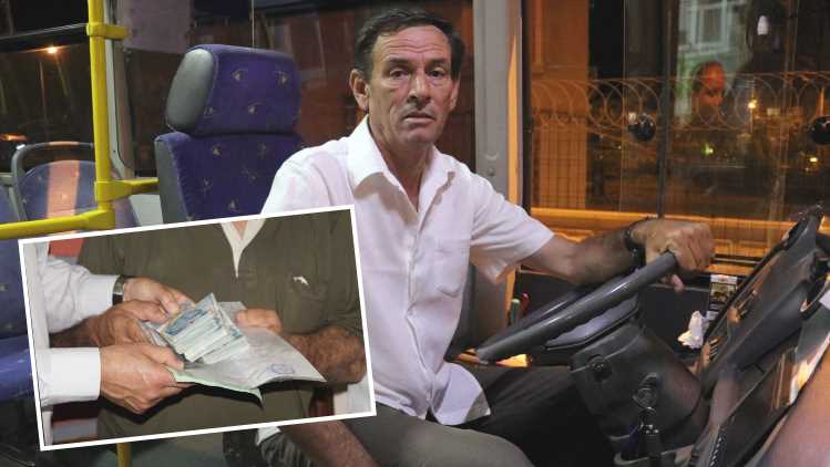 Водитель вернул забытые в автобусе 30 тысяч лир