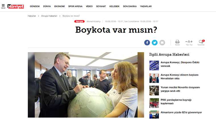 А как насчет бойкота?