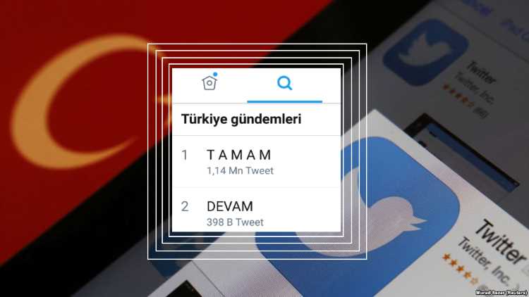 Турция раскололась на #TAMAM и #DEVAM