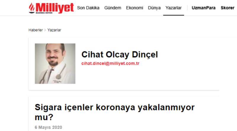 Курящие не заражаются коронавирусом?