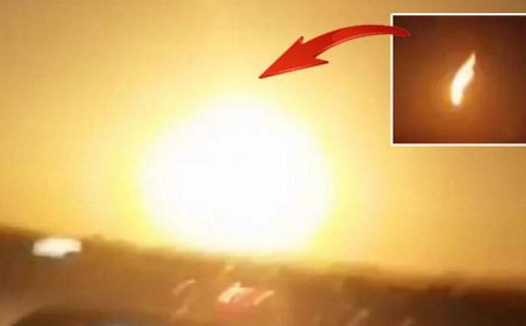 Турция активно обсуждает падение метеорита