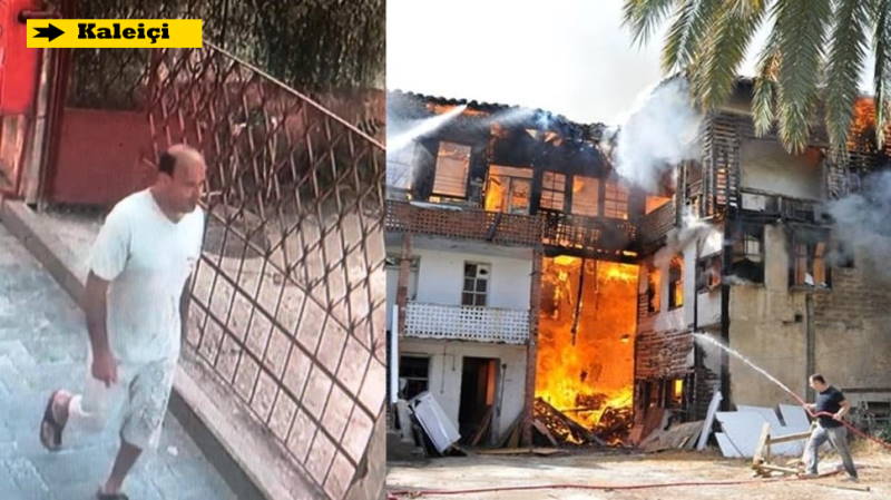 Полиция задержала опасного пиромана в Анталии