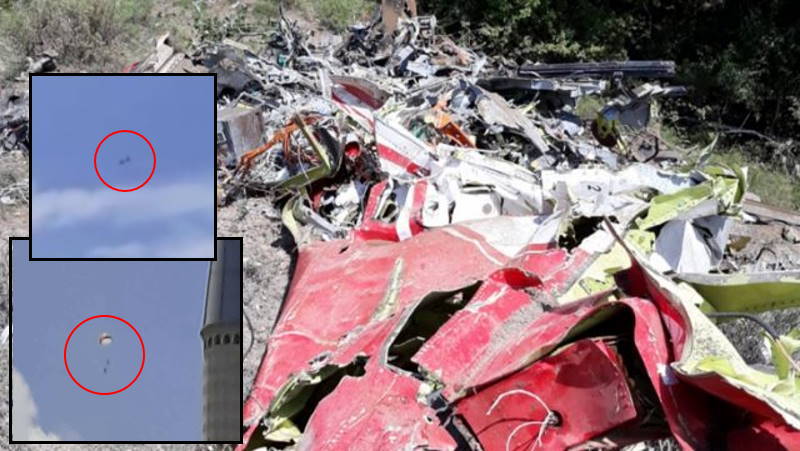 В Анкаре упал учебный самолет