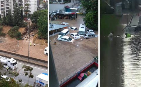 Адана: наводнение, смерч и спасение пациентки