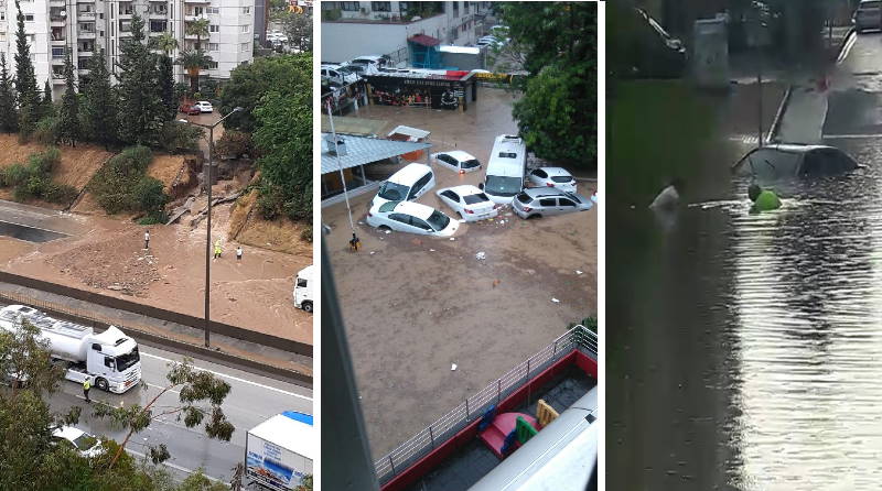 Адана: наводнение, смерч и спасение пациентки