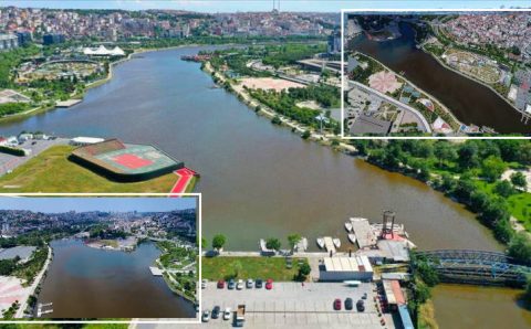 Золотой Рог сменил свой цвет на красно-коричневый