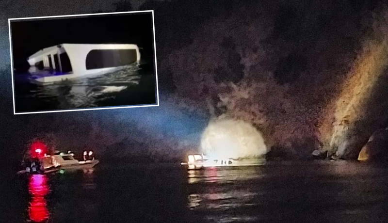 Морское такси затонуло у Хейбелиада: 27 человек спасены
