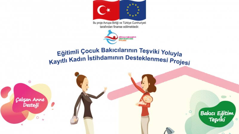 Работающим матерям Турции – по 300 евро в месяц