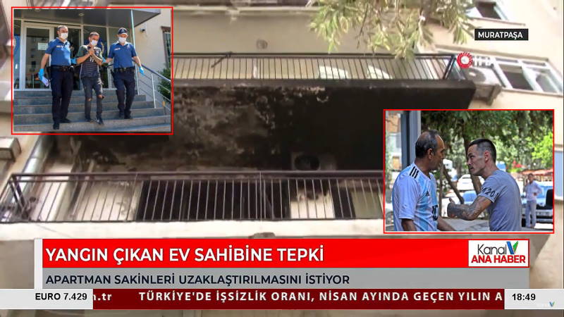 Полиция задержала подозреваемого в 2 поджогах россиянина