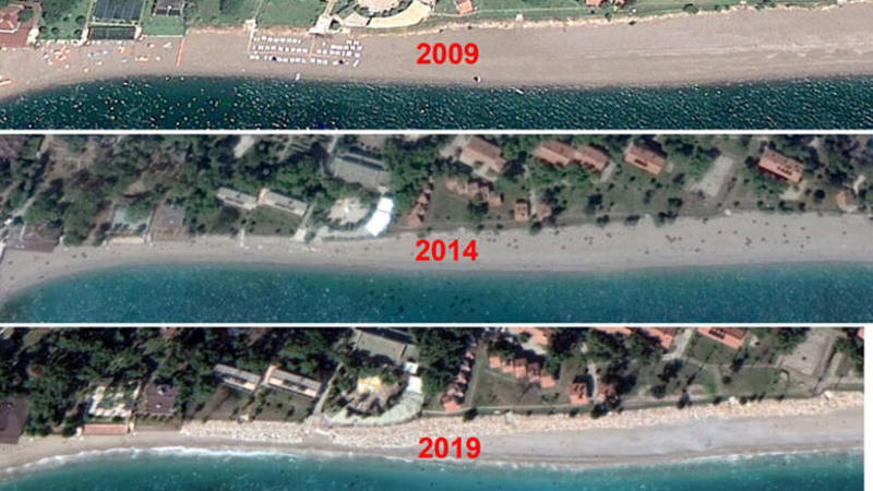 Ученые боятся исчезновения популярного пляжа Коньяалты