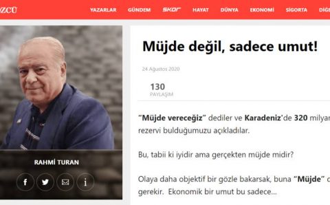 Не радостная новость, а только надежда