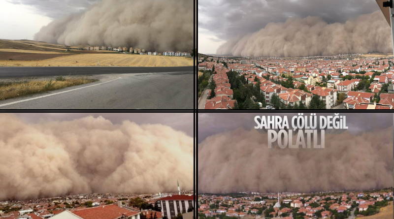 Песчаная буря в Анкаре шокировала всю Турцию