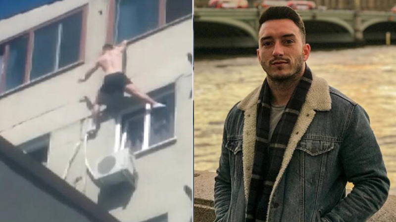 Турист сорвался с 7-го этажа отеля в Стамбуле