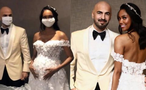 Свадьба на 8,5 месяце беременности