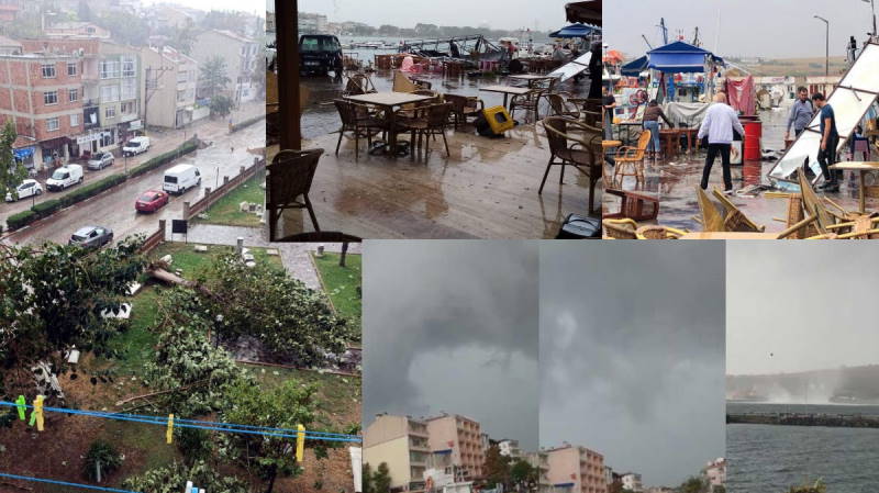 Текирдаг пострадал от урагана, на очереди другие провинции