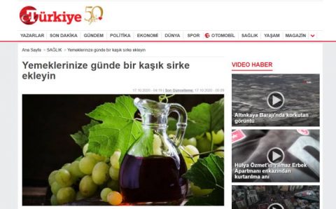 Добавляйте каждый день в пищу ложку уксуса