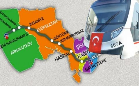 Самое быстрое метро Турции стартует в апреле 2021 года