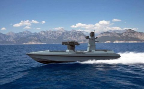 Турция готовит беспилотный военный катер
