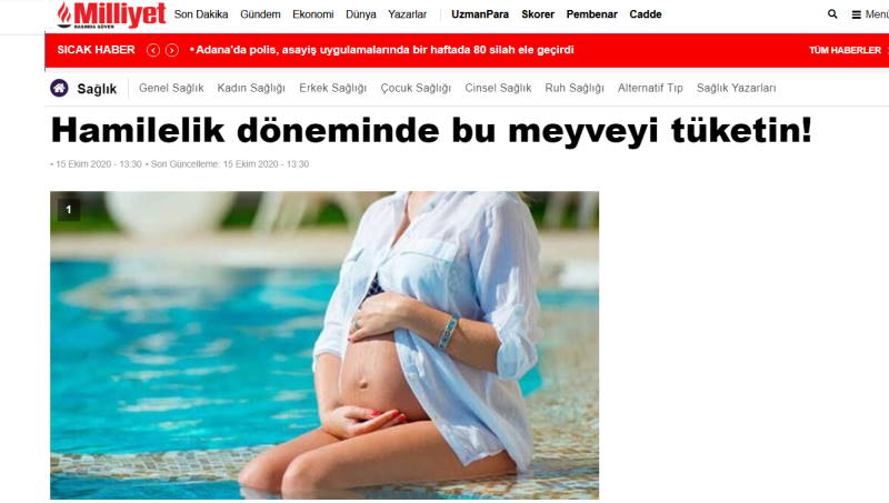 Во время беременности употребляйте этот фрукт