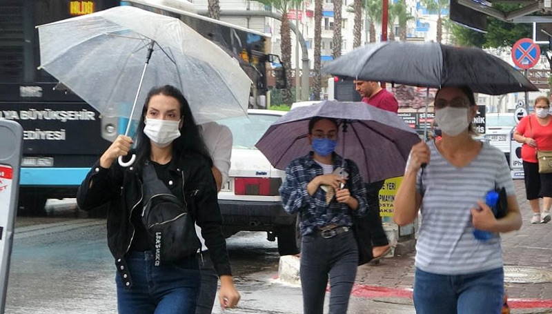 Турцию ожидают дожди и грозы