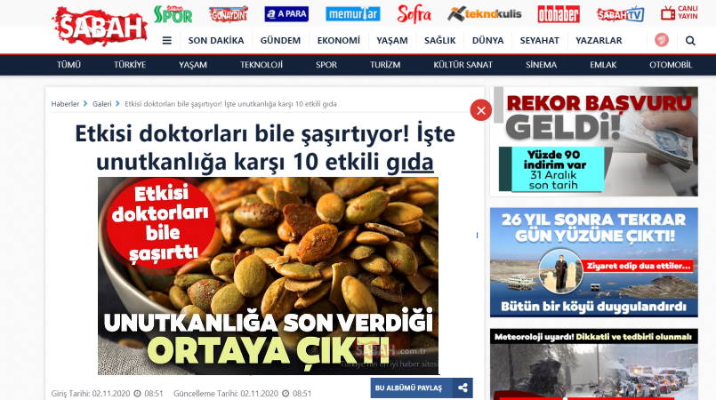 10 действенных продуктов от забывчивости