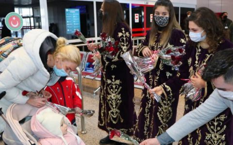 Эрзурум встречал первый чартер с туристами