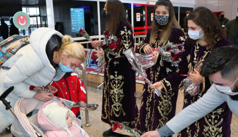 Эрзурум встречал первый чартер с туристами