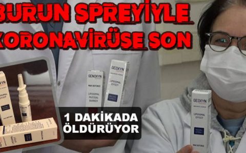 Турецкий спрей, убивающий COVID за минуту