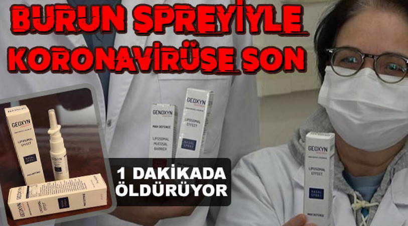 Турецкий спрей, убивающий COVID за минуту