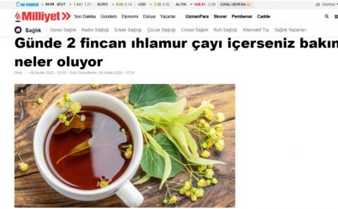 Если вы пьете две чашки липового чая в день