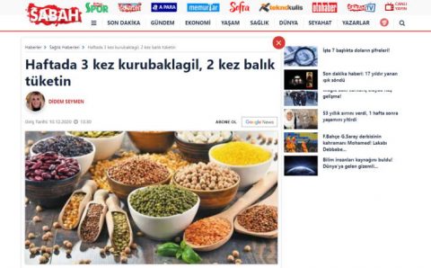 Ешьте бобовые 3 раза в неделю, рыбу — дважды