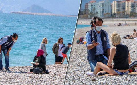 Проверки на пляжах Анталии и парках Стамбула