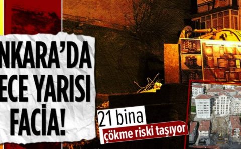 В Анкаре ночью эвакуировали 21 здание