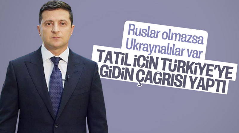 Зеленский призвал украинцев отдыхать в Турции