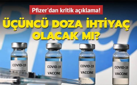 Pfizer: Третья инъекция и ежегодная вакцинация