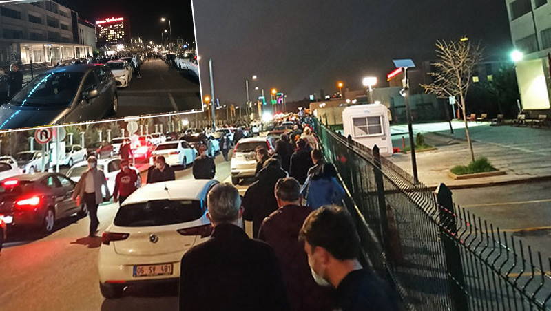 Очереди на вакцинацию в комендантский час