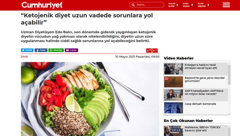 Кетогенная диета может вызвать проблемы в долгосрочной перспективе