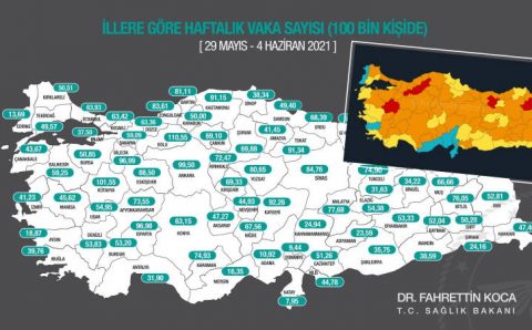 «Синих» провинций уже 6, «красных» осталось 4